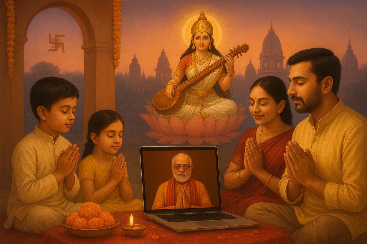 Goddess Saraswati Puja