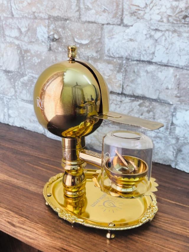 DibyaJyoti – 500 ml (Ghee/Oil) With Glass Cover