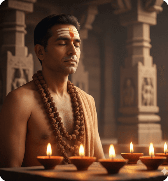 Rudraksha Hero Section